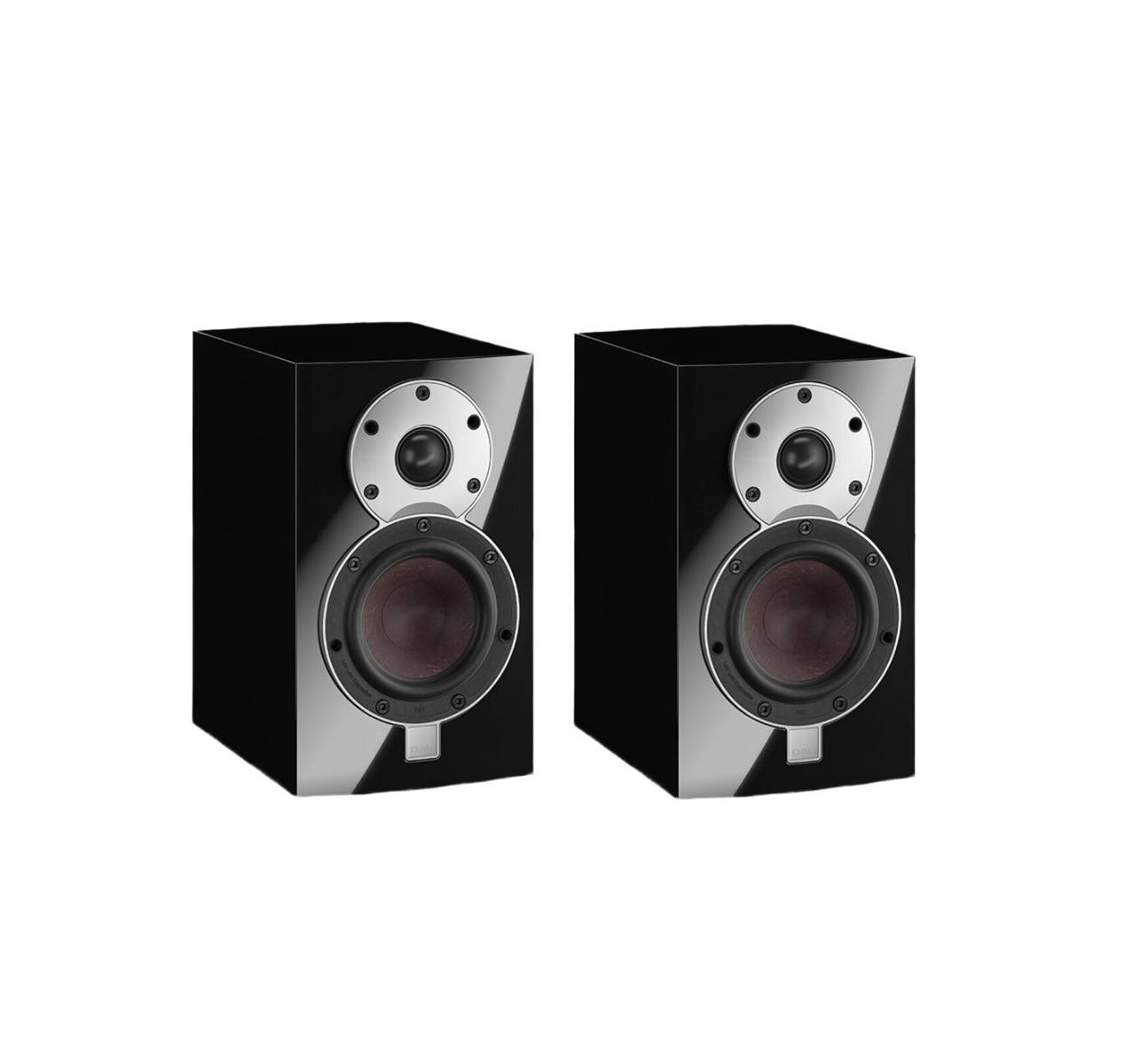 Dali Menuet Bookshelf Speaker - Black (High Gloss Lacquer
