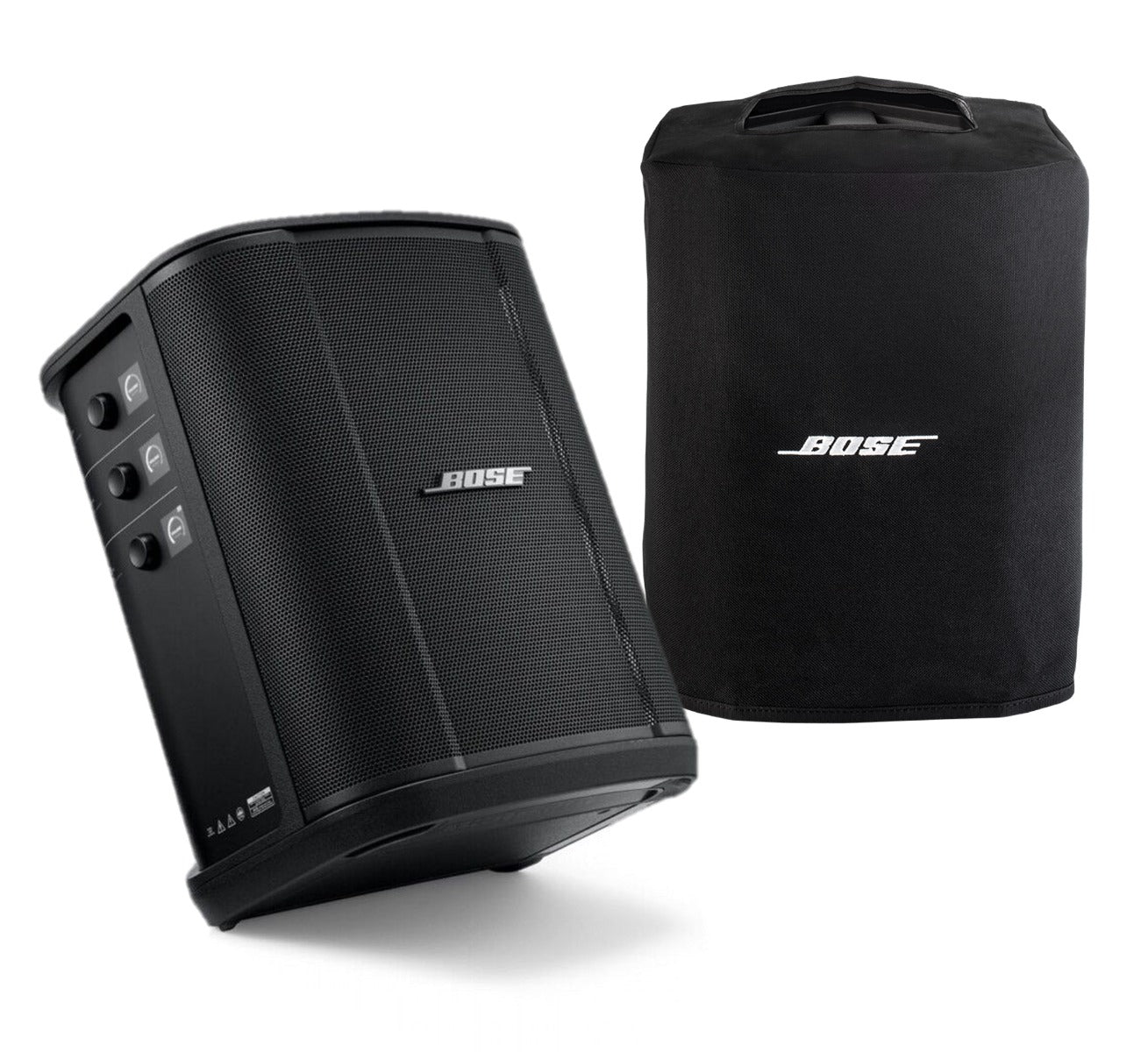 Bose S1 Pro+ Wireless Portable PA System + Bose S1 Slip Cover
