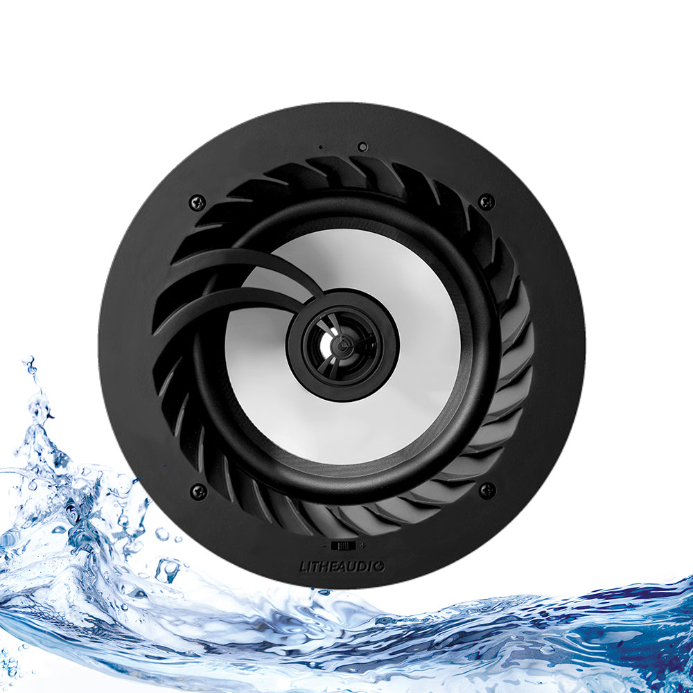 Lithe Audio 6.5" 2-Way Passive IP44 Ceiling Speaker (SINGLE) 01557