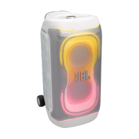 JBL PartyBox 330 - Portable Bluetooth Party Speaker with Lights – White
