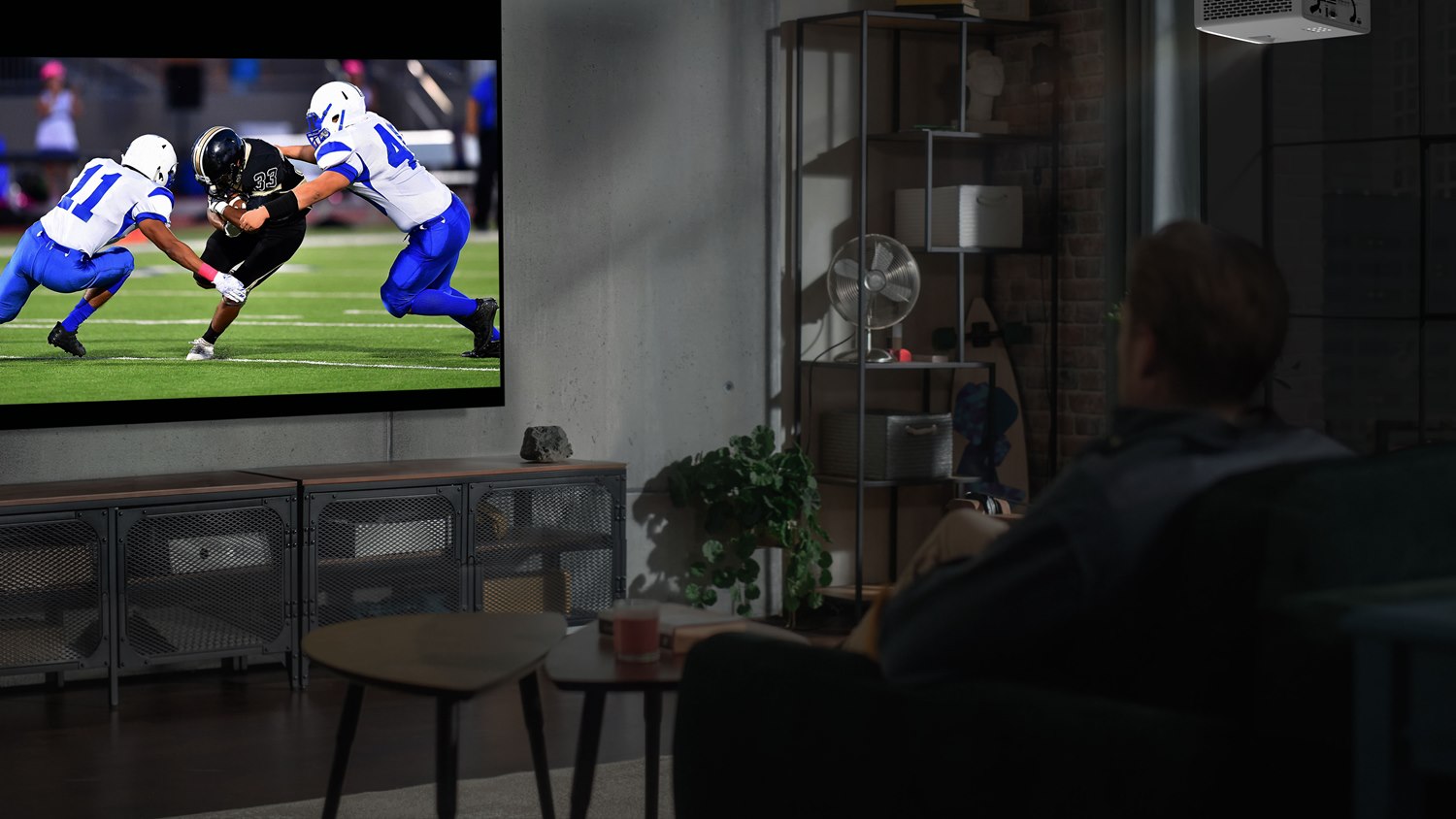Optoma HZ40HDR - Full HD 1080p White Home Laser Projector