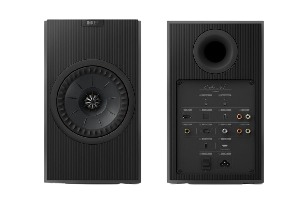 KEF Coda W Active Bluetooth Speakers – Dark Titanium