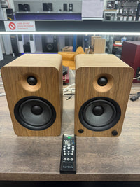 Kanto Audio YU6 - Active Powered Bluetooth Studio Speakers - Walnut - OPEN BOX