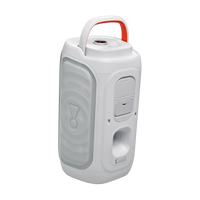JBL PartyBox 130 - Portable Bluetooth Party Speaker with Lights – White