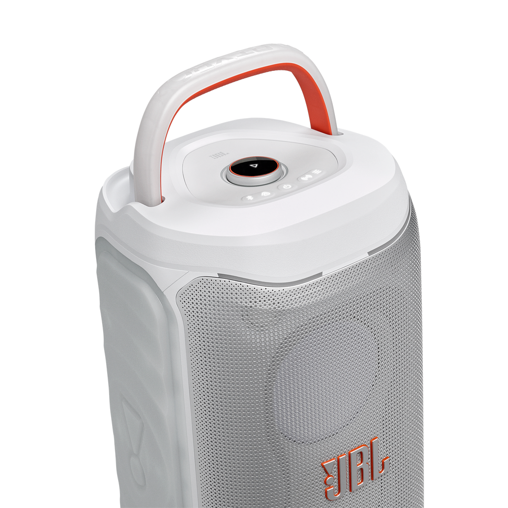 JBL PartyBox 130 - Portable Bluetooth Party Speaker with Lights – White