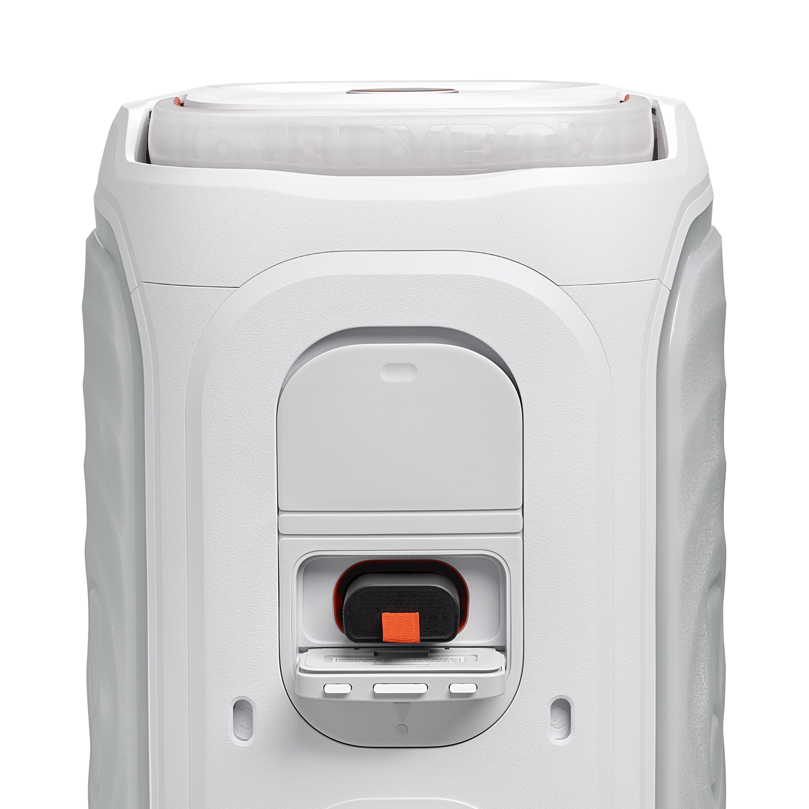 JBL PartyBox 130 - Portable Bluetooth Party Speaker with Lights – White