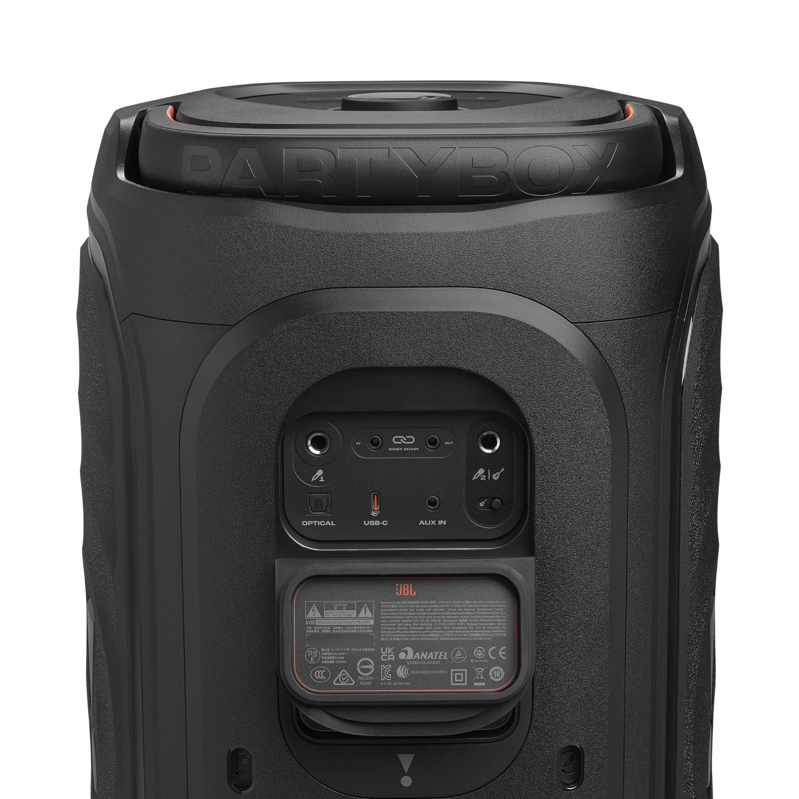 JBL PartyBox 130 - Portable Bluetooth Party Speaker with Lights – Black