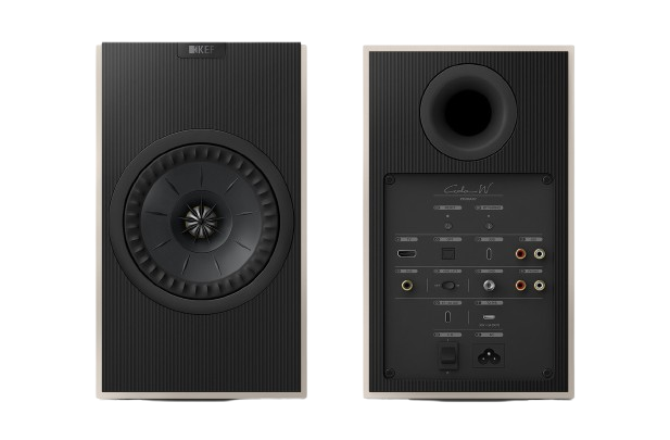 KEF Coda W Active Bluetooth Speakers – Nickle Grey
