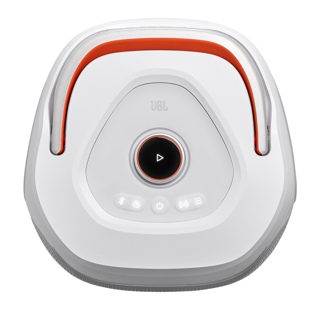 JBL PartyBox 130 - Portable Bluetooth Party Speaker with Lights – White