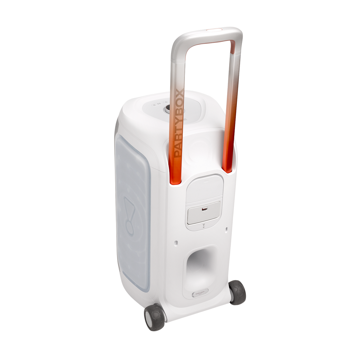 JBL PartyBox 330 - Portable Bluetooth Party Speaker with Lights – White