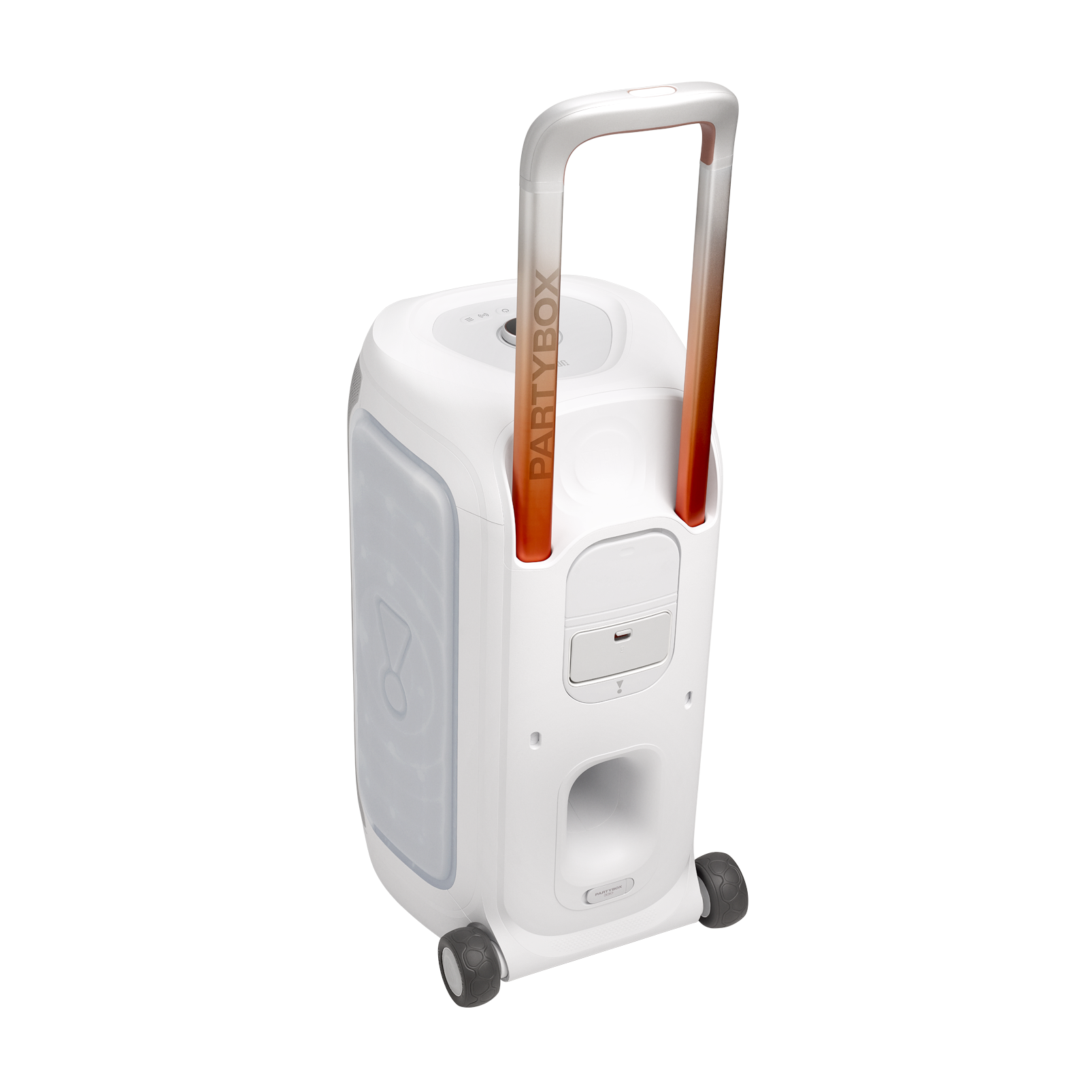 JBL PartyBox 330 - Portable Bluetooth Party Speaker with Lights – White
