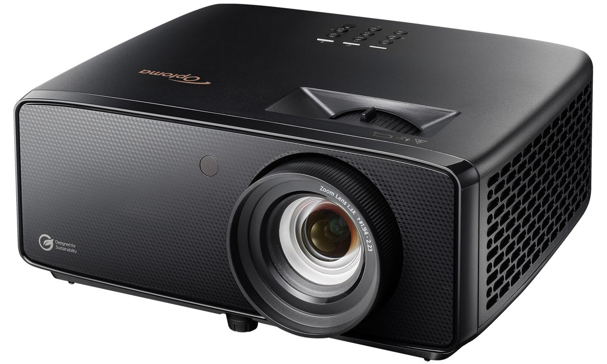 Optoma UZ38X 4K UHD Home Cinema Projector - Black