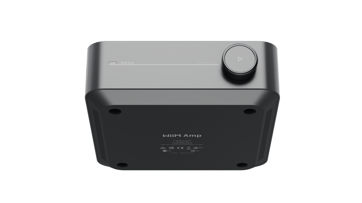 WiiM AMP Music Streaming Amplifier - Space Grey