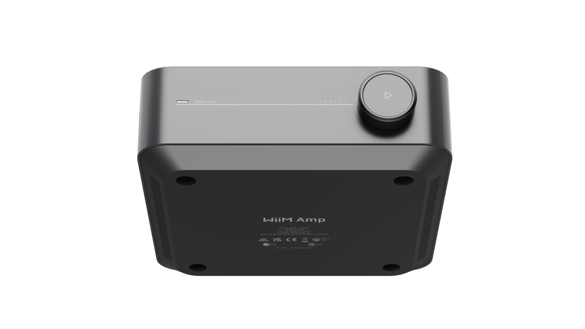 WiiM AMP Music Streaming Amplifier - Space Grey