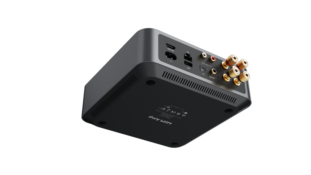 WiiM AMP Music Streaming Amplifier - Space Grey