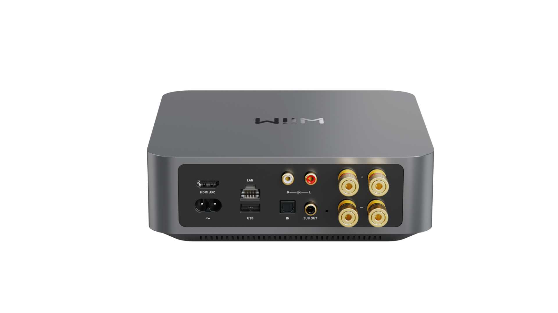 WiiM Amp Amplifier + Klipsch R-41M Speakers Package with 5 metres Classic 79 Strand