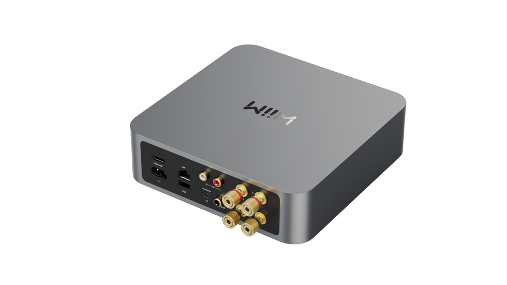 WiiM AMP Music Streaming Amplifier - Space Grey