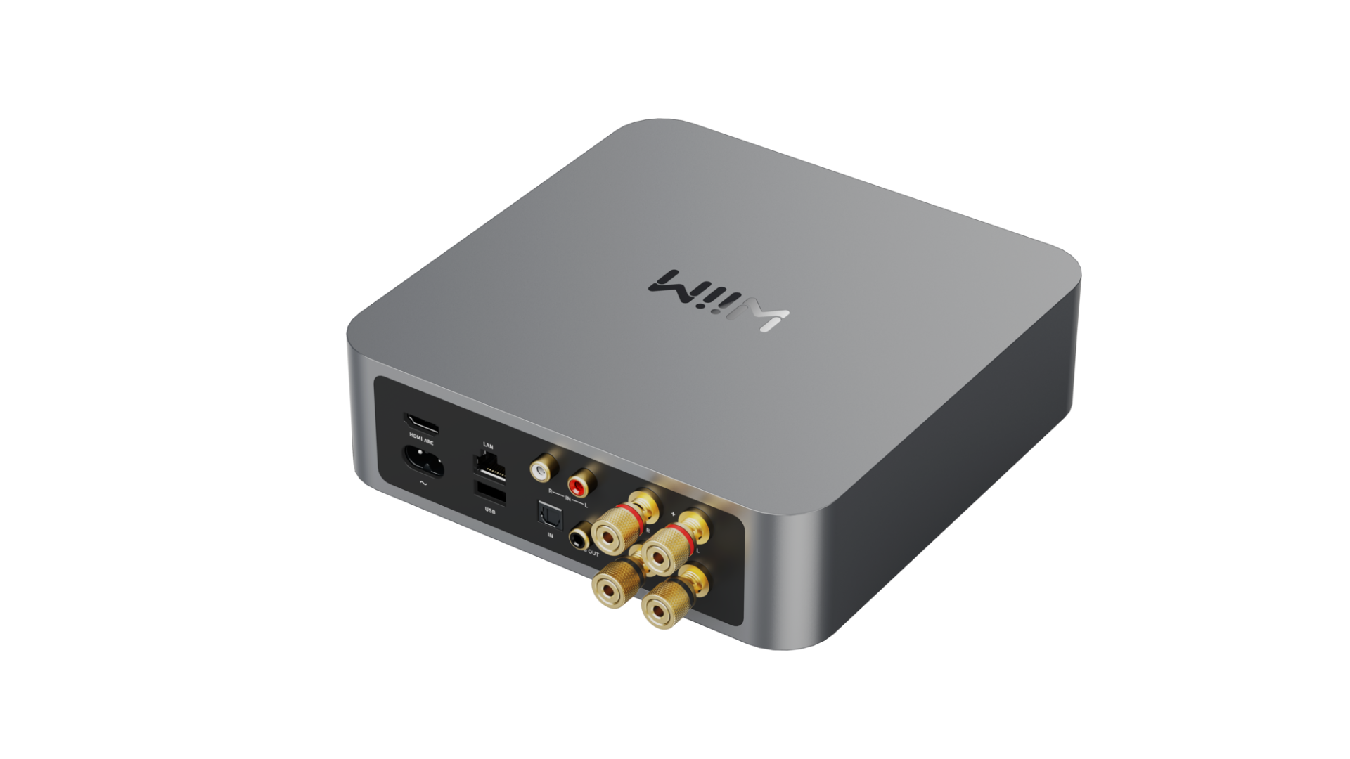 WiiM AMP Music Streaming Amplifier - Space Grey