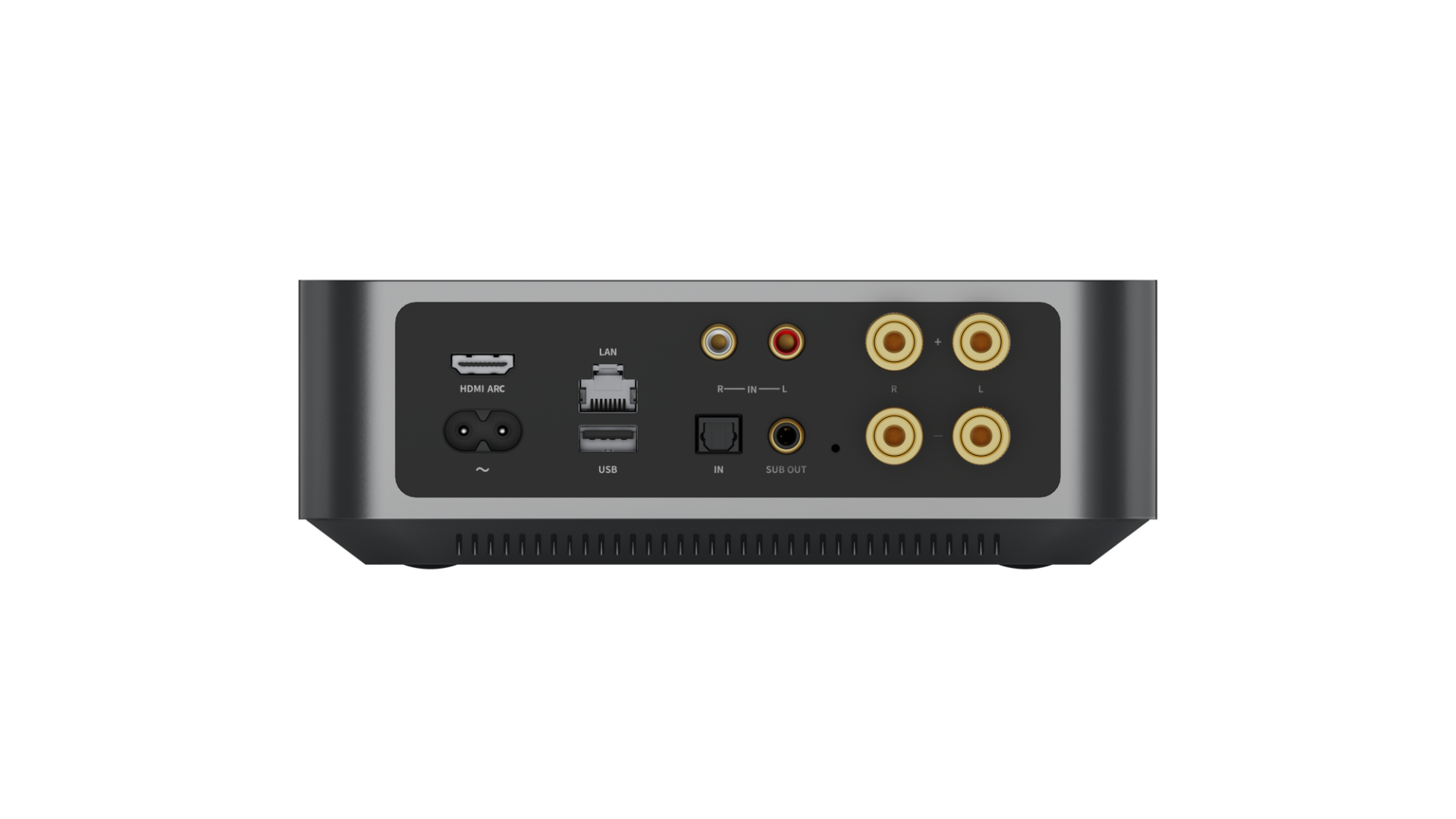 WiiM AMP Music Streaming Amplifier - Space Grey