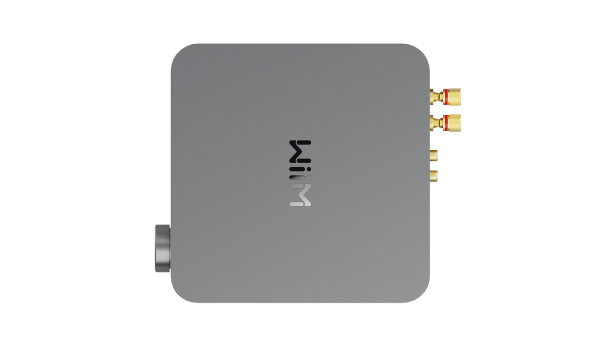 WiiM AMP Music Streaming Amplifier - Space Grey