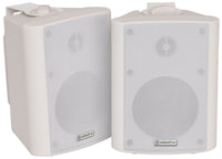Adastra BC4 Series Stereo Background Speakers - White
