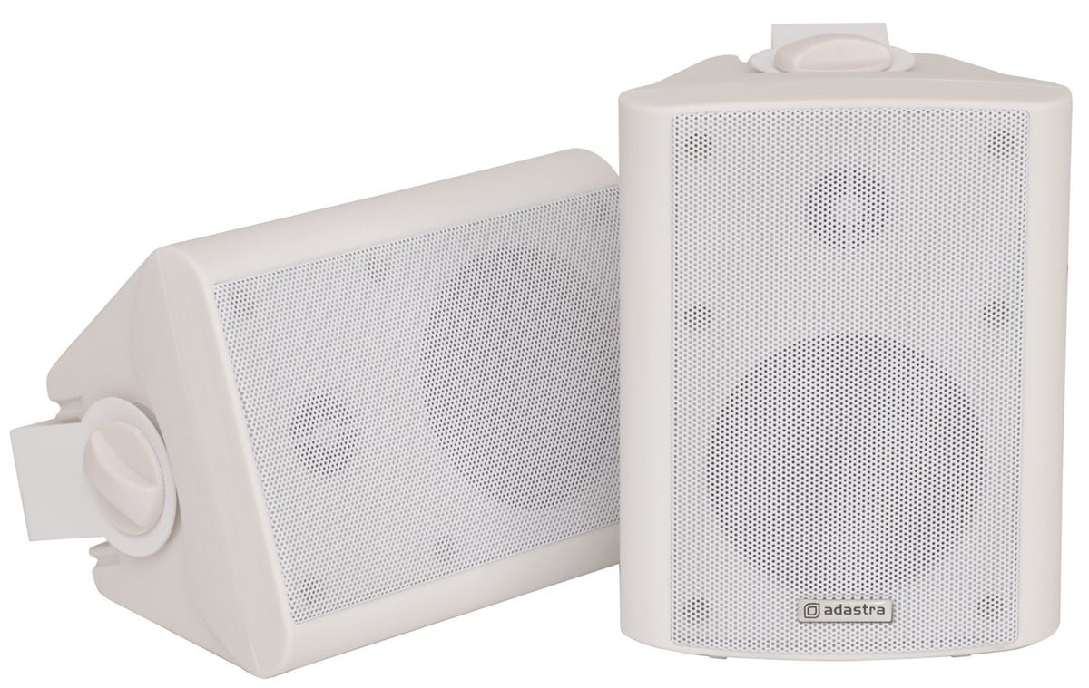 Adastra BC4 Series Stereo Background Speakers - White