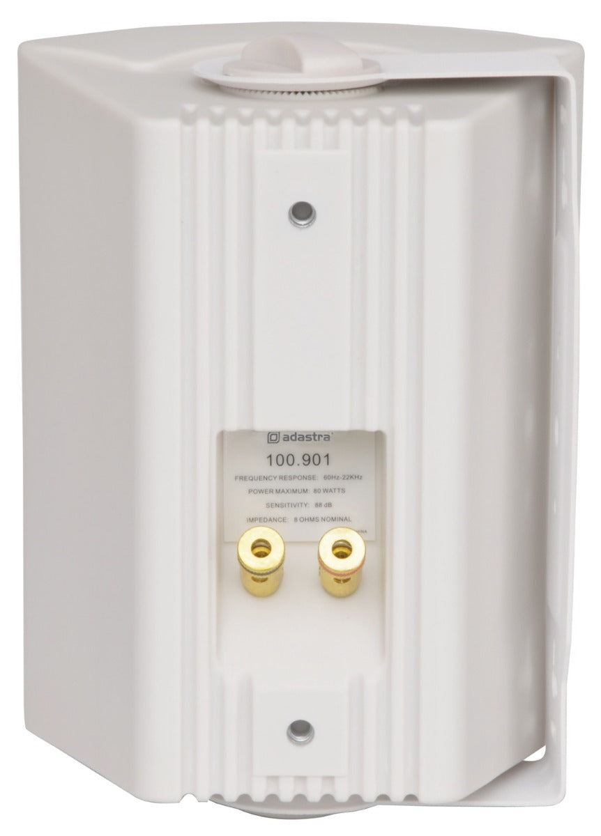 Adastra BC4 Series Stereo Background Speakers - White