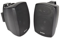 Adastra BH4 Indoor / Outdoor Background Speakers - Pair Black