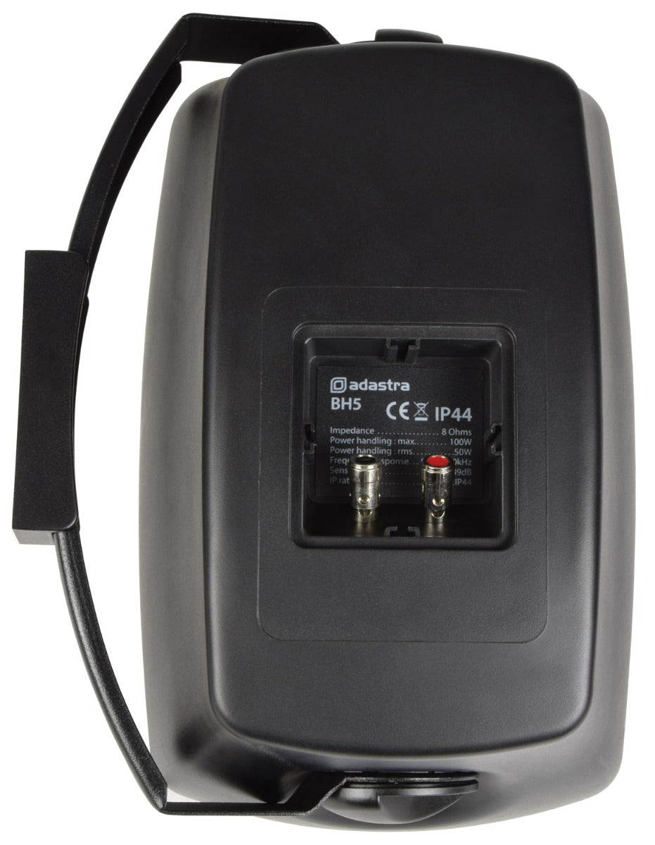 Adastra BH5 Indoor / Outdoor Background Speakers - Pair Black