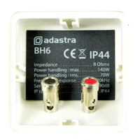 Adastra BH6 Indoor / Outdoor Background Speakers - Pair White
