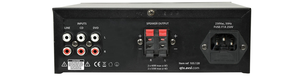 QTX KAD-2 - Digital Stereo Amplifier