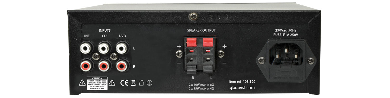 QTX KAD-2 - Digital Stereo Amplifier