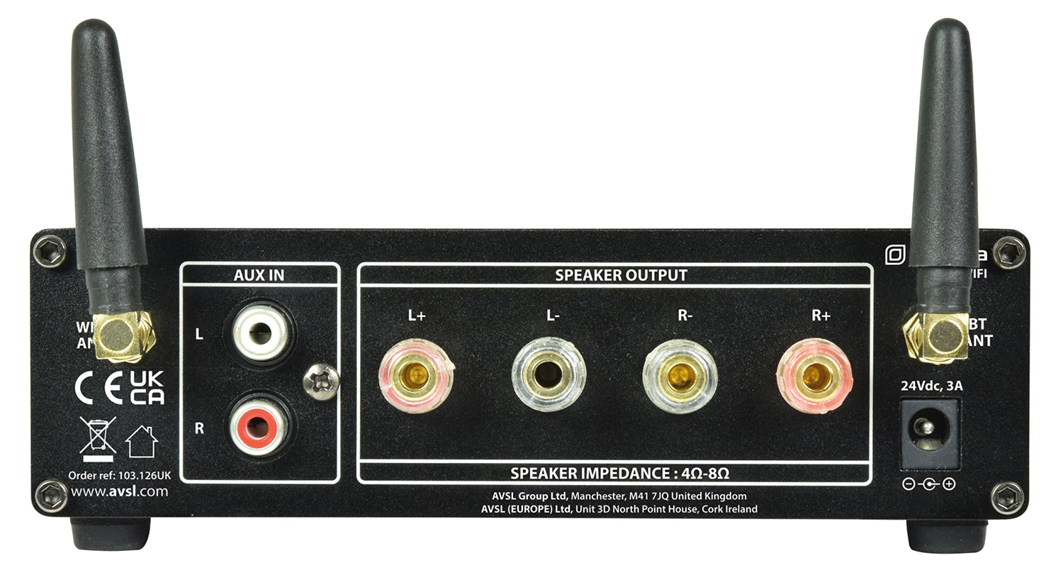 Adastra S260-WIFI Internet Radio Streaming Amplifier With Bluetooth