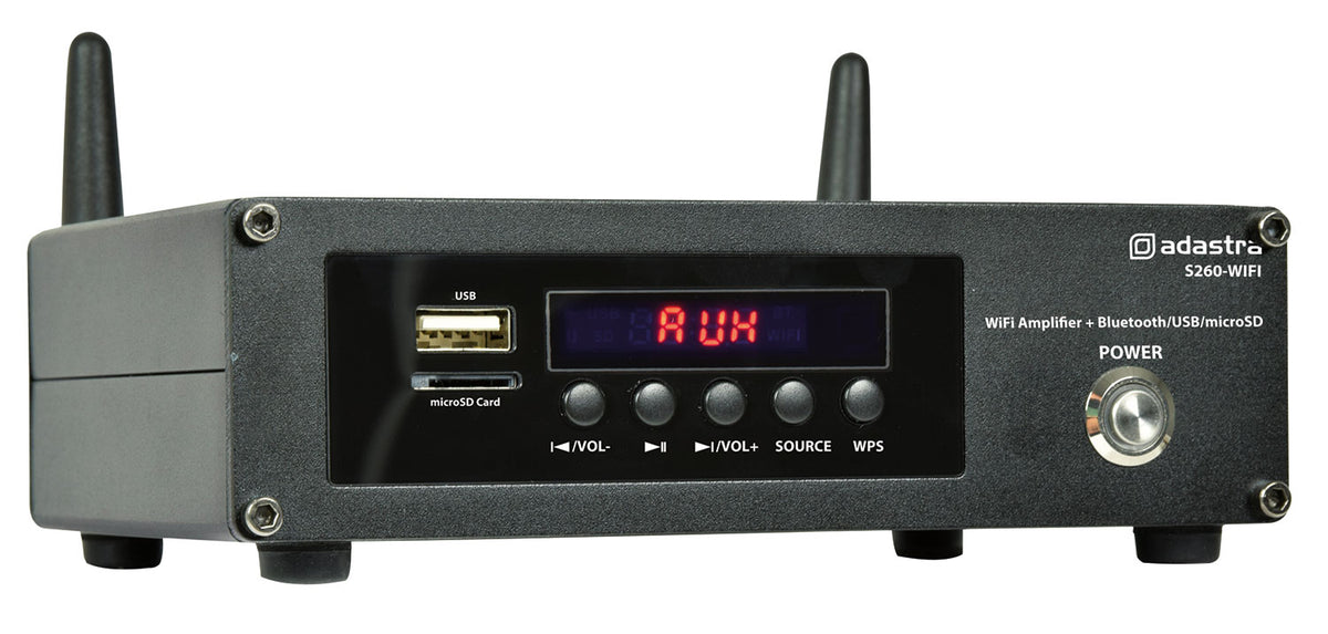 Adastra S260-WIFI Internet Radio Streaming Amplifier With Bluetooth