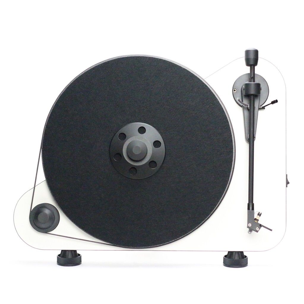 Pro-Ject VT-E BT - Vertical Record Player With Bluetooth - White - OPEN BOX