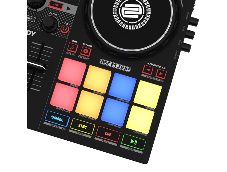 Reloop Ready - 2 Channel Portable Controller for Serato