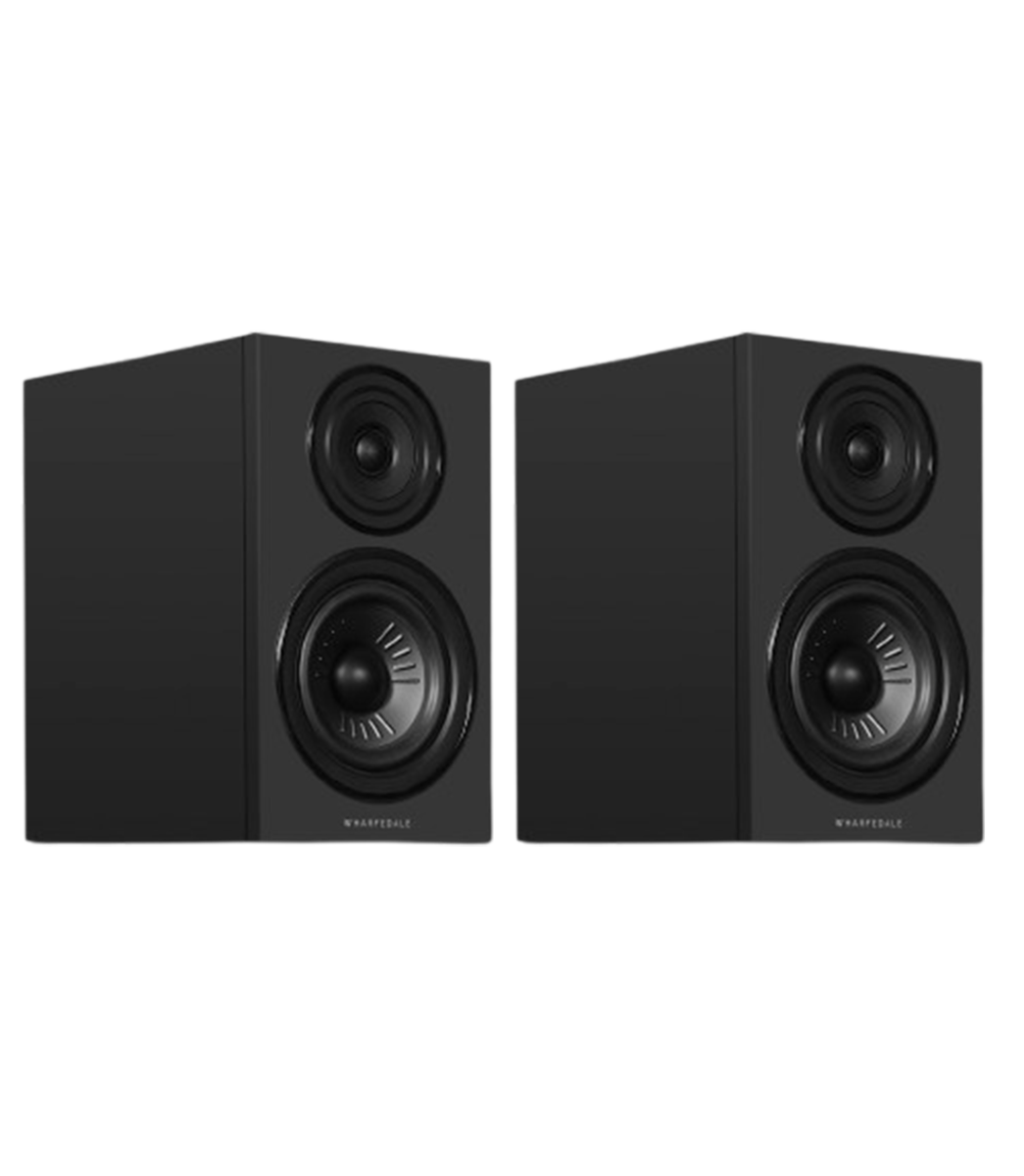 Wharfedale Diamond 12.2i Bookshelf Speakers + Denon PMA-600NE + 5m QED 42 Strand Speaker Cable