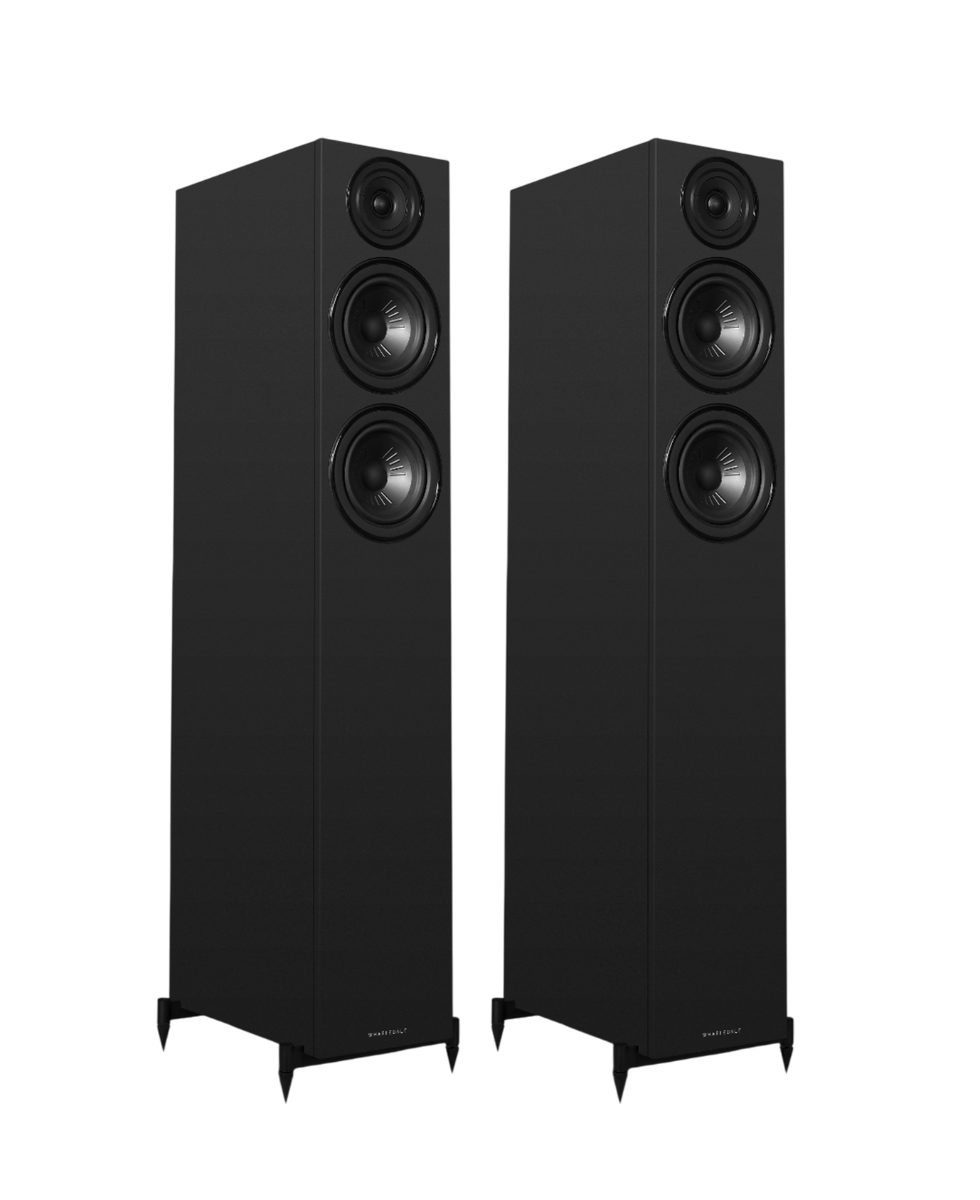 Wharfedale Diamond 12.4i Floor Standing Speakers - Black