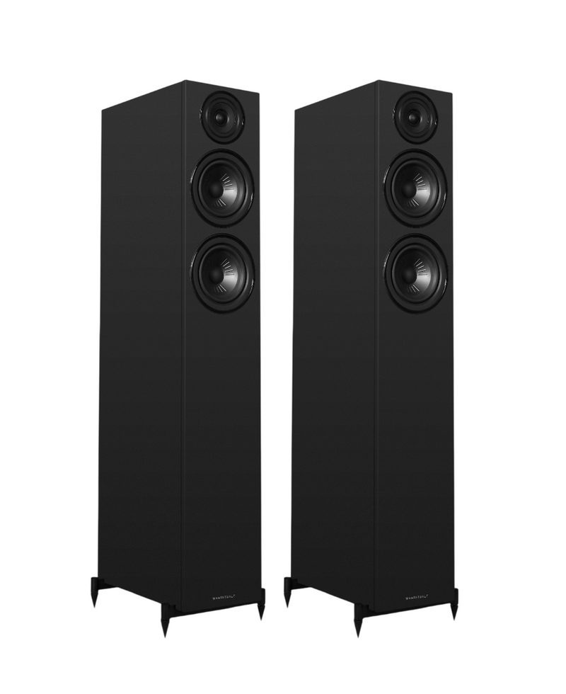 Wharfedale Diamond 12.4i Floor Standing Speakers - Black