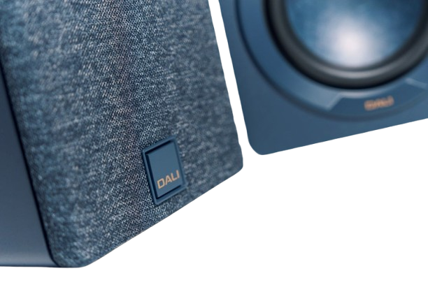 Dali KUPID Compact Bookshelf Speakers - Chilly Blue