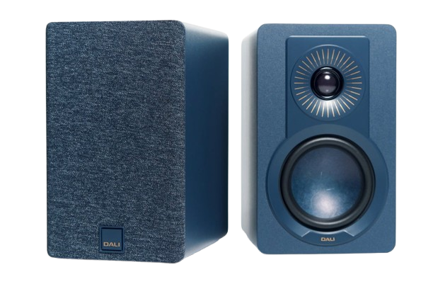 Dali KUPID Compact Bookshelf Speakers - Chilly Blue