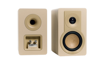 Dali KUPID Compact Bookshelf Speakers - Caramel White
