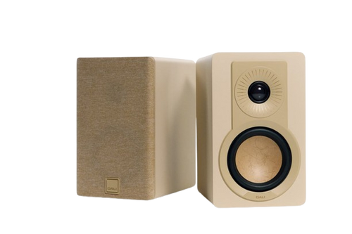 Dali KUPID Compact Bookshelf Speakers - Caramel White