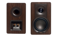 Dali KUPID Compact Bookshelf Speakers - Dark Walnut