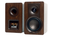 Dali KUPID Compact Bookshelf Speakers - Dark Walnut