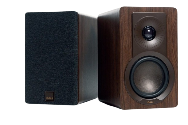 Dali KUPID Compact Bookshelf Speakers - Dark Walnut