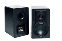 Dali KUPID Compact Bookshelf Speakers - Black Ash