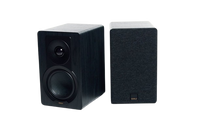 Dali KUPID Compact Bookshelf Speakers - Black Ash