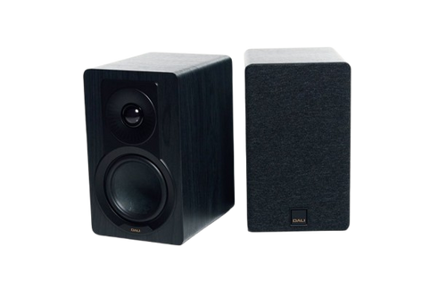 Dali KUPID Compact Bookshelf Speakers - Black Ash