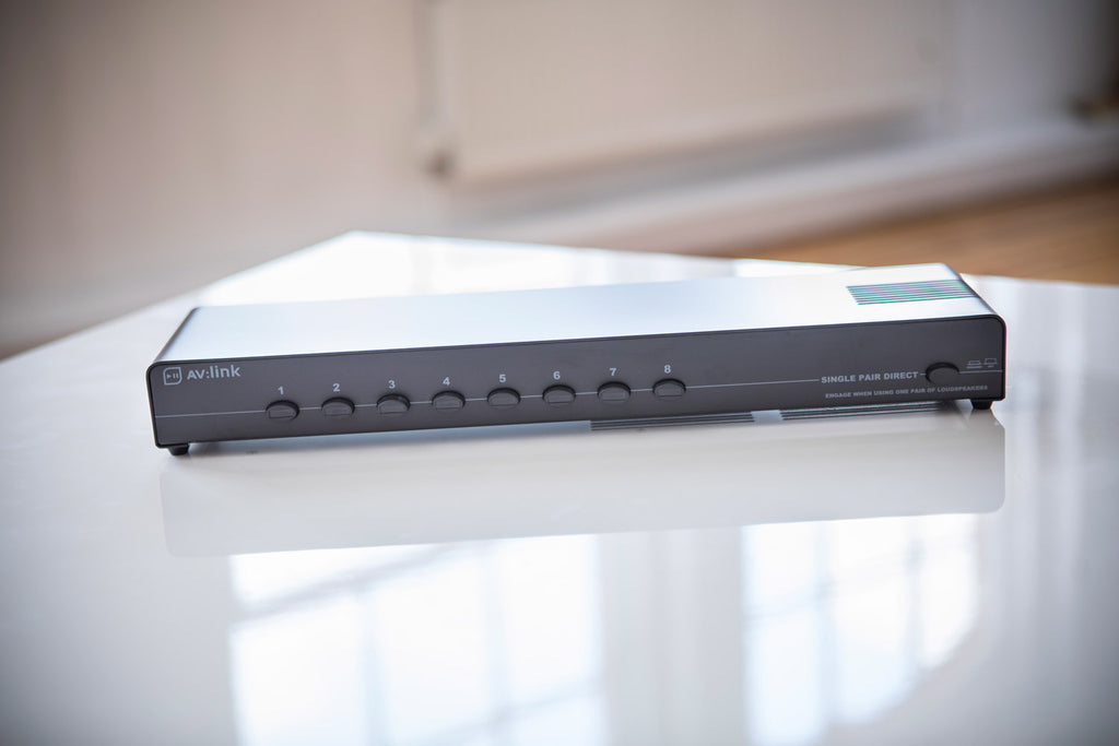 AV:Link 8 Way Loudspeaker Selector / Switch